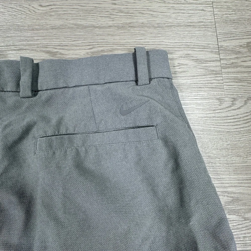 Nike Mens Golf‎ Shorts Dri-FIT Victory Grey 34 Performance Athletic Stretch